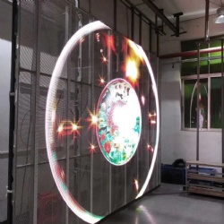 china factory wholesaler alibaba supplier p3.91 indoor transparent led display